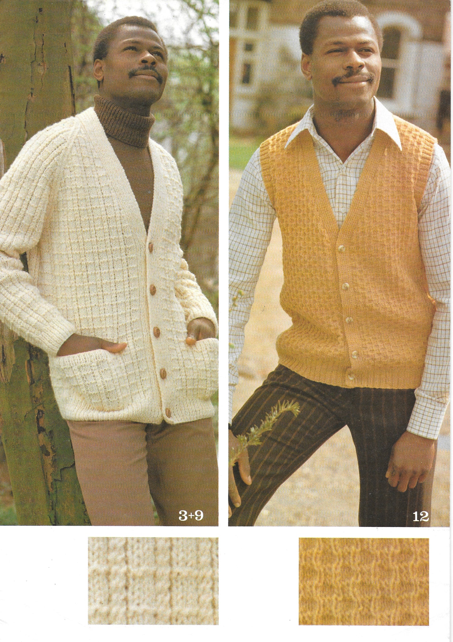 Preloved King Cole 551 Booklet - Mens Jumper, Slipover, Cardigan Patterns