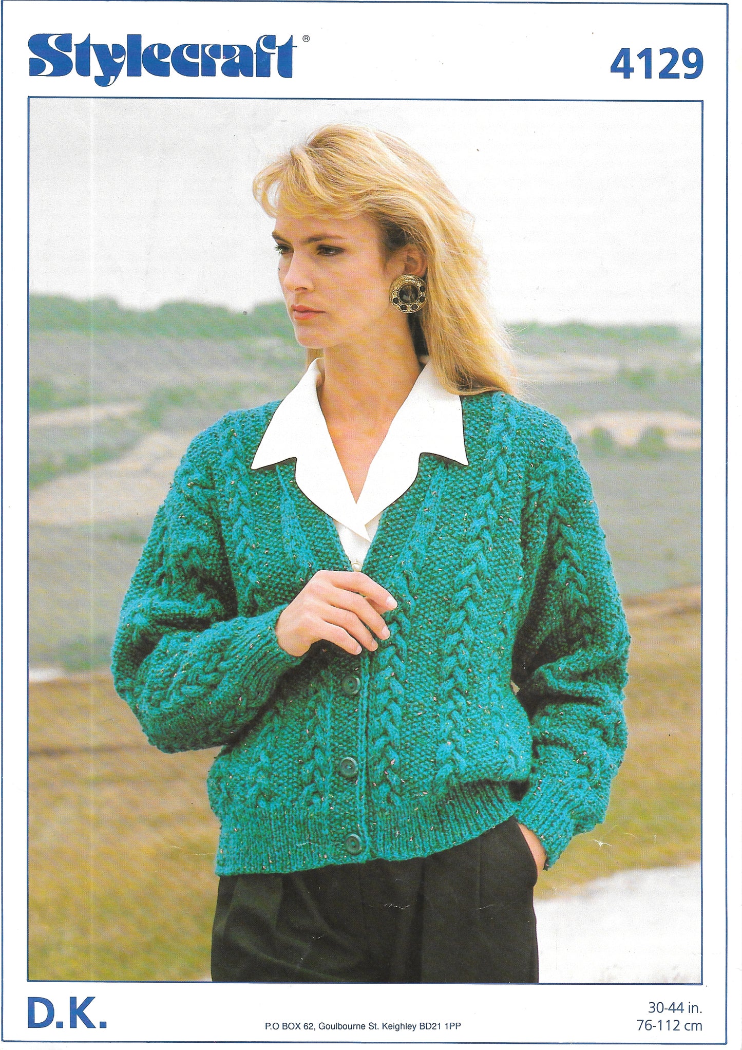 Preloved Stylecraft 4129 Knitting Pattern