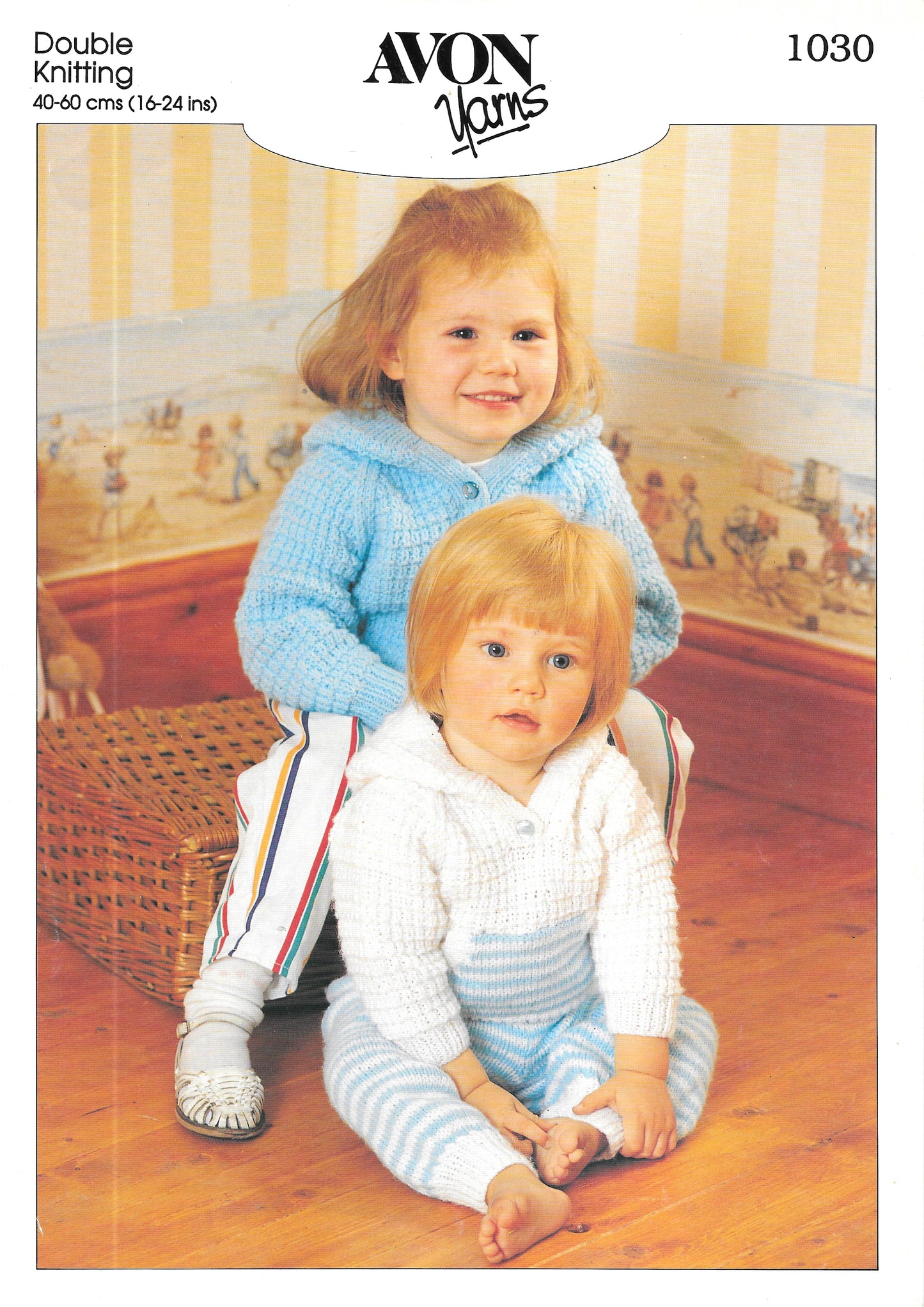 1030 PRELOVED Avon Knitting Pattern. Children's Tracksuit. Double Knitting.