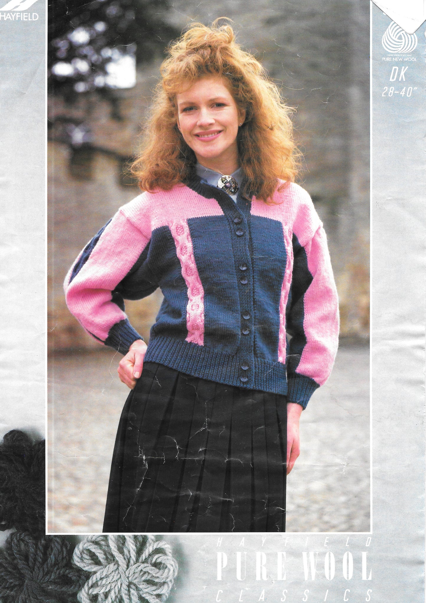 3079 PRELOVED Hayfield Knitting Pattern. Lady's Cardigan
