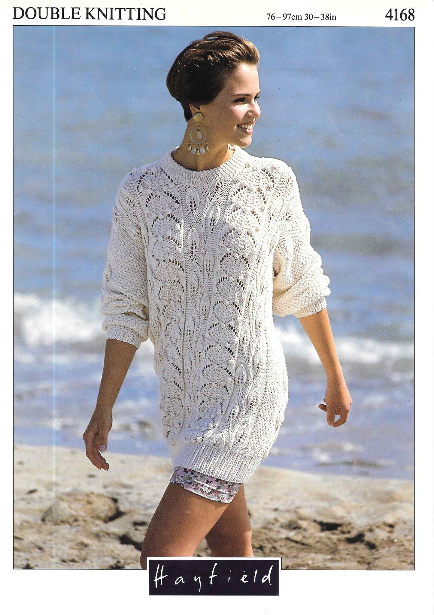 4168 PRELOVED Hayfield Knitting Pattern. Lady's Tunic. Double Knitting