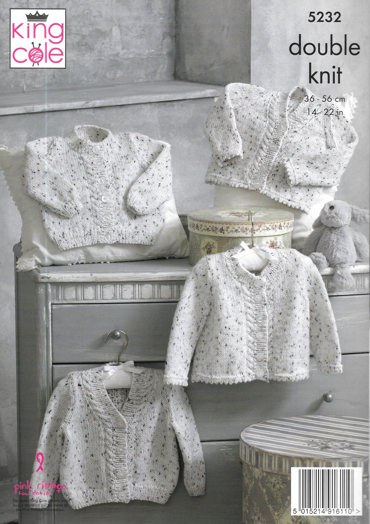 King Cole 5332 DK Sweaters and Cardigans knitting pattern