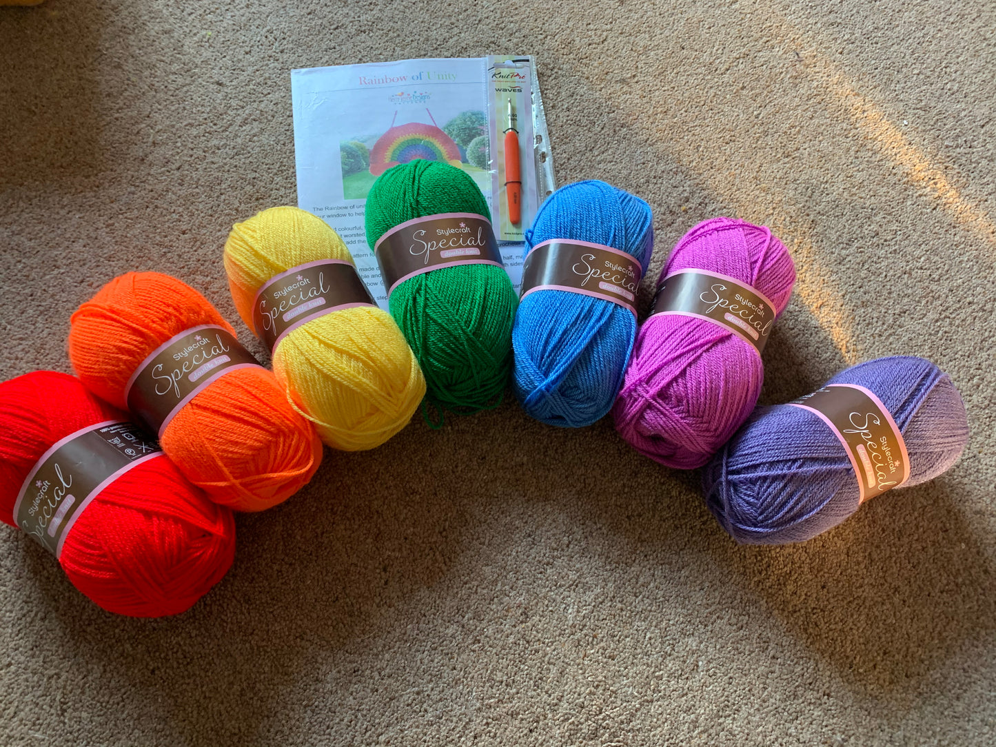 Crochet Rainbow Pack