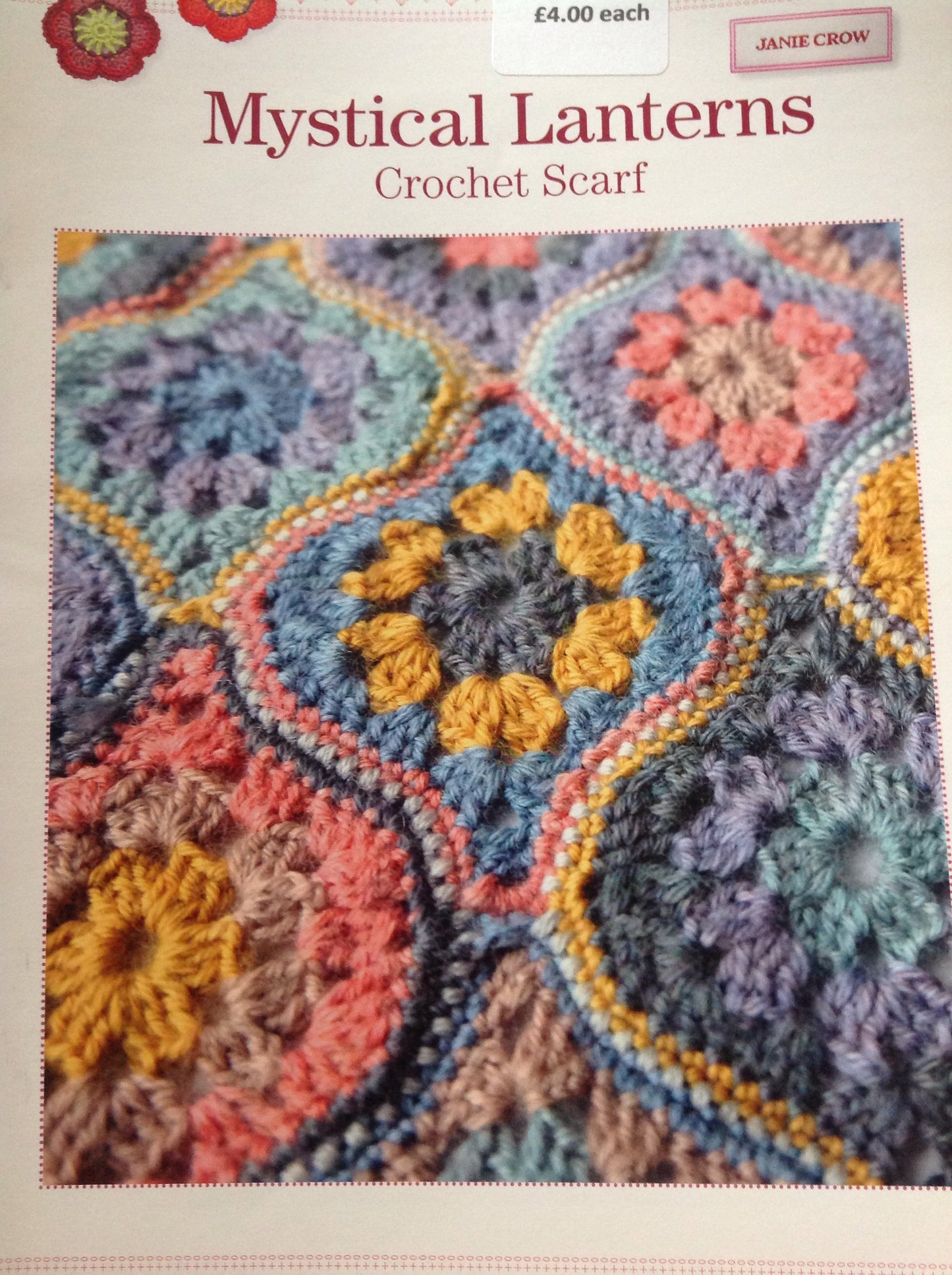 Mystical Lanterns Crochet Scarf pack