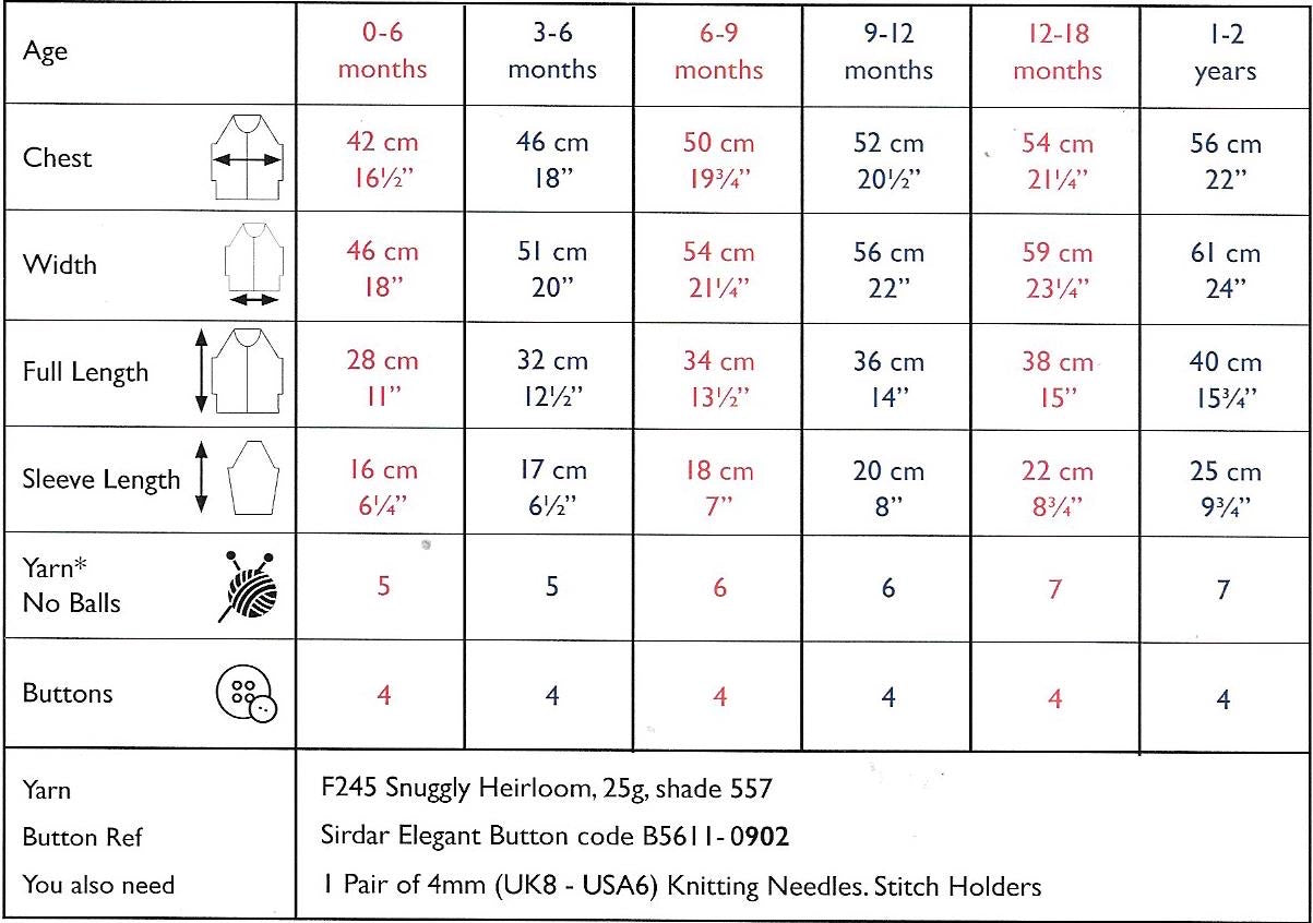 Sirdar 5322 Snuggly Heirloom Hooded Jacket Knitting Pattern