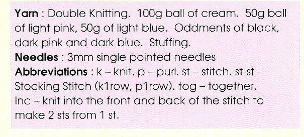 KBP-012 Cat and Dog Book Ends in Dk knitting pattern