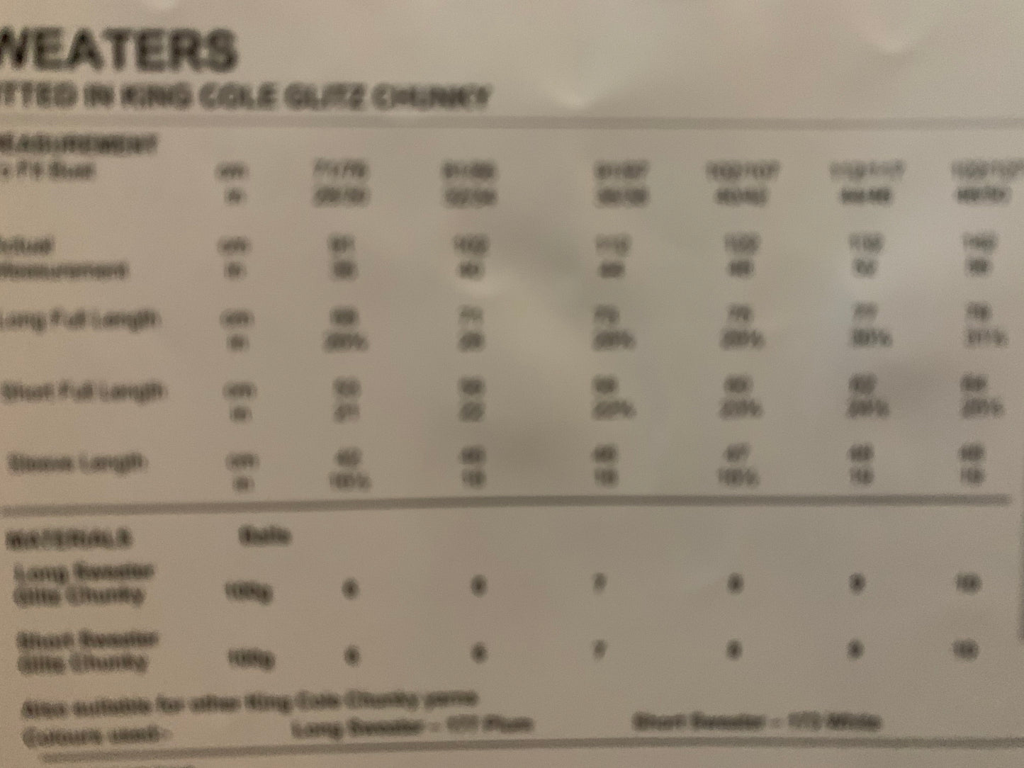 King Cole 3838 Chunky Ladies High and Round Neck Sweaters knitting pattern