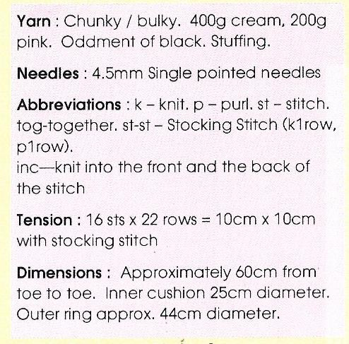 125 KBP125 Cat Snuggler in chunky knitting pattern