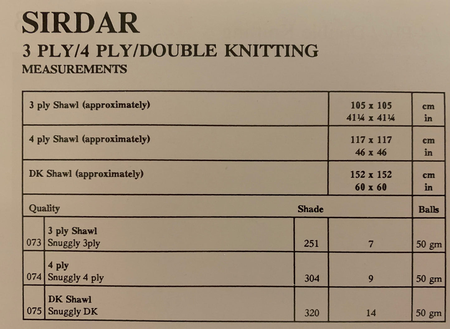 Sirdar 3983 - Snuggly 3 ply, 4 ply & DK Baby Blankets knitting pattern