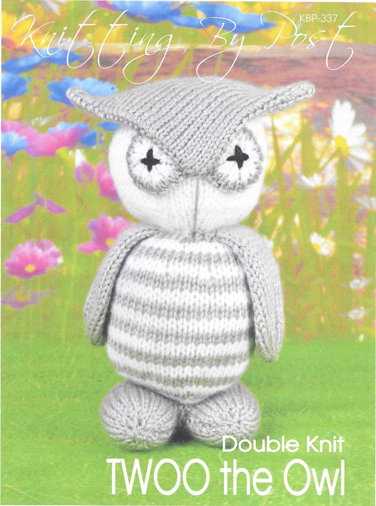 KBP-337 Twoo the Owl in DK Knitting Pattern