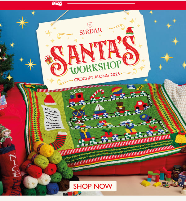 Sirdar’s Christmas Blanket