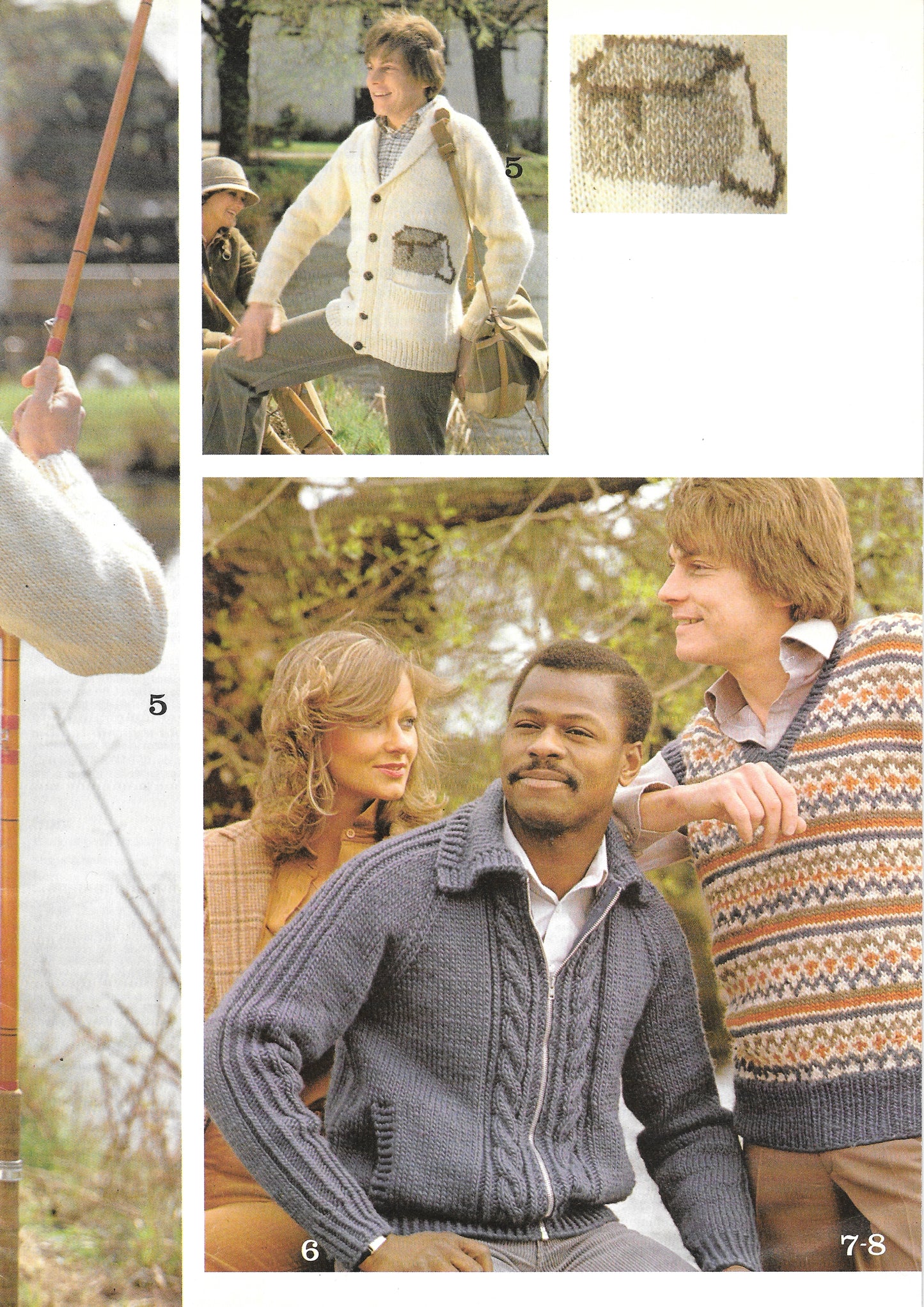 Preloved King Cole 551 Booklet - Mens Jumper, Slipover, Cardigan Patterns