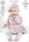 King Cole 4011 Knitting Pattern - DK Top/Cardigan/Leggings/Hat/Beret/Mittens