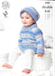 King Cole 4309 DK Baby Set knitting pattern