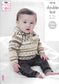 4516 King Cole Double Knit Raglan Sweaters knitting pattern