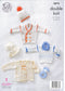 4876 King Cole Double Knit Jackets, Sweater and Hats knitting pattern