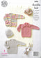 5082 King Cole double knit Blanket/Sweater/Cardigans/Hat knitting pattern