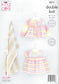 5511 King Cole double knit Dress/Matinee Coat and Blanket knitting pattern