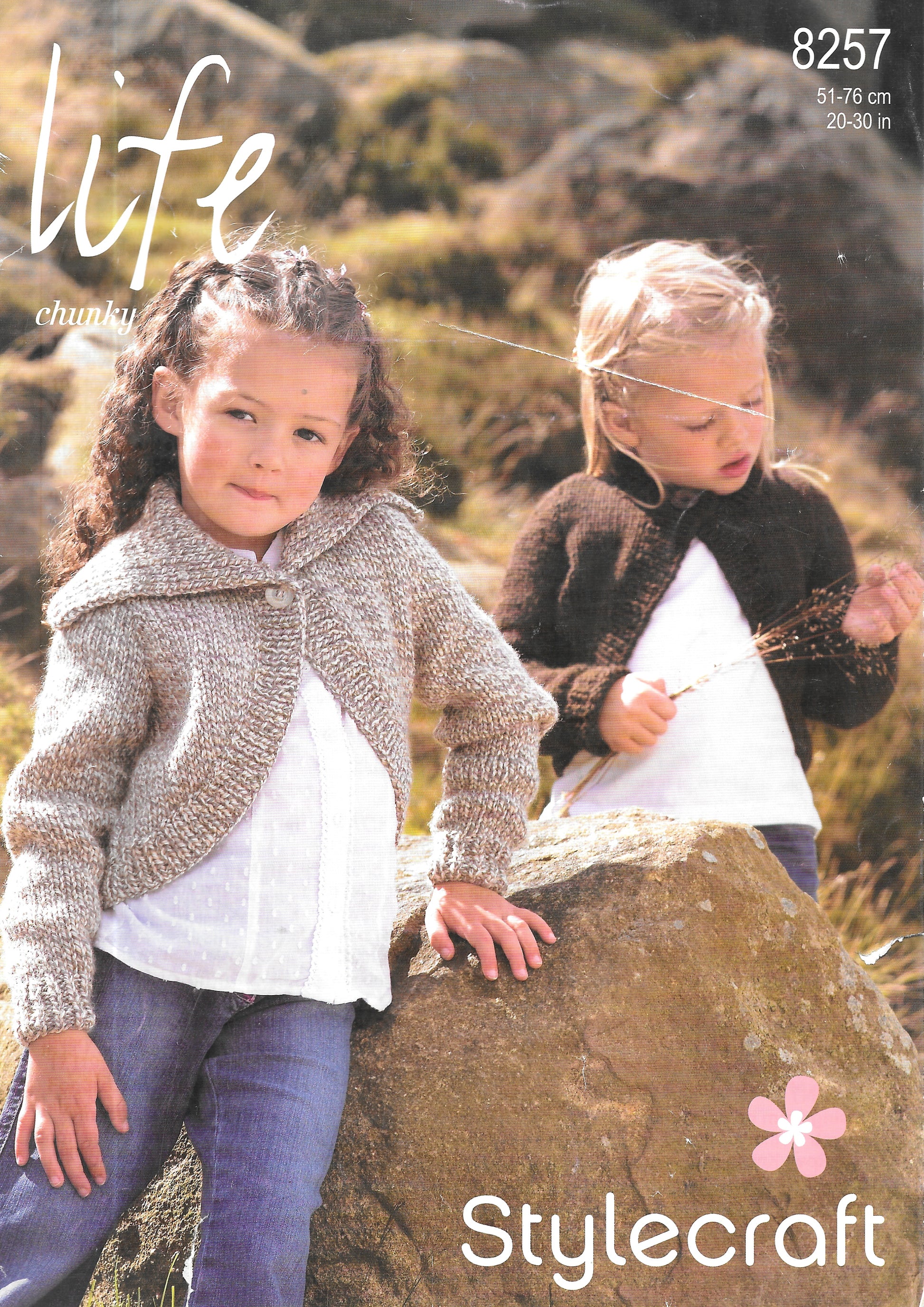 PRELOVED Stylecraft Knitting Pattern 8257. Child s bolero. Chunky Wool And Much Much More