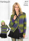 8678 Stylecraft knitting pattern. Lady's Sweater/Cardigan. Chunky
