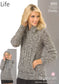 8695 Stylecraft knitting pattern. Lady's Sweater. Chunky