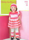 8742 Stylecraft Knitting DK Pattern. Dress, Leg warmers, Hat 18-28" chest