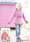 9703 Stylecraft knitting pattern. Child's Sweater.  Double Knitting