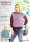 Stylecraft 9793 Highland Heathers Dk Ladies Jumper knitting pattern