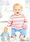 Stylecraft 9842 knitting pattern - DK Child's Cardigan/Sweater
