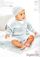 Stylecraft 9845 knitting pattern - DK Child's Cardigan/Hat/Blanket