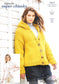 9885 Stylecraft knitting pattern. Lady's Jacket/Cardigan. Super Chunky
