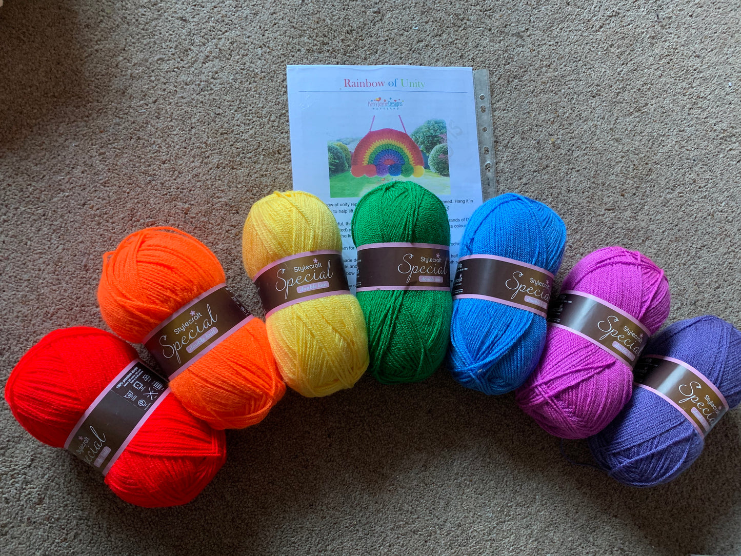 Crochet Rainbow Pack