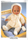 Sirdar 3120 Knitting Pattern - Doll's Clothes DK 12-22" tall doll
