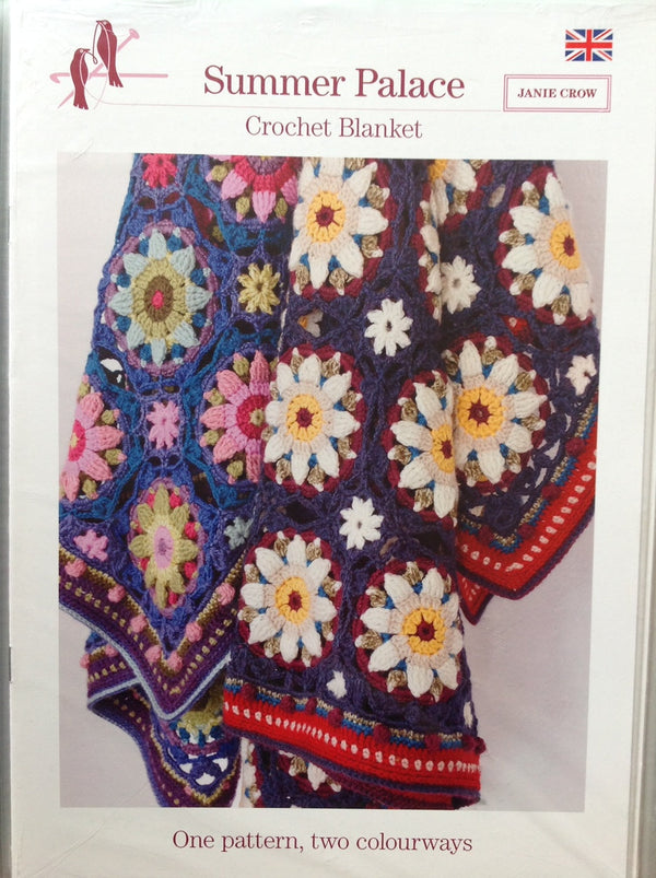 Jane Crowfoot Summer Palace Blanket Crochet Pattern