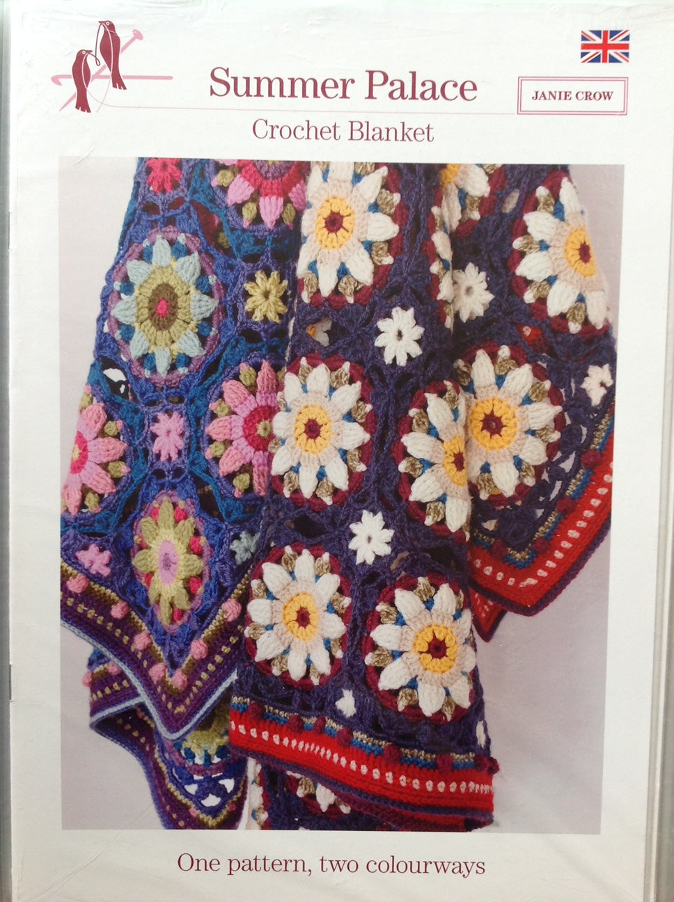 Jane Crowfoot Summer Palace Blanket Crochet Pattern