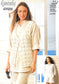 Wendy 4191 Ladies Aran Crochet Sweater & Waistcoat