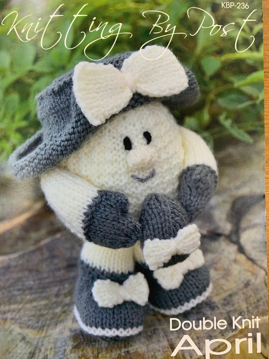 KBP-236 April DK knitting pattern