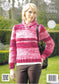 King Cole 4288 Big Value Super Chunky Tints Ladies Cardigan & Sweater knitting pattern