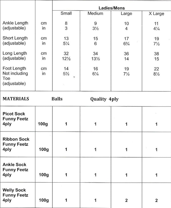 JB551 James C Brett 4 ply funny feetz ladies and gents socks knitting pattern