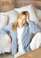 Hayfield 10272 Bonus DK Ladies Cardigan knitting pattern