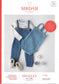 5378 Sirdar Snuggly 100% Cotton dk baby child all-in-one and romper knitting pattern