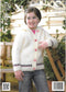 King Cole 3821 - Super Chunky Collared Cardigan and Hoodie knitting pattern