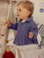 9175 Stylecraft Lullaby dk baby children cardigan jacket knitting pattern