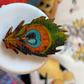 Peacock Feather Buttons