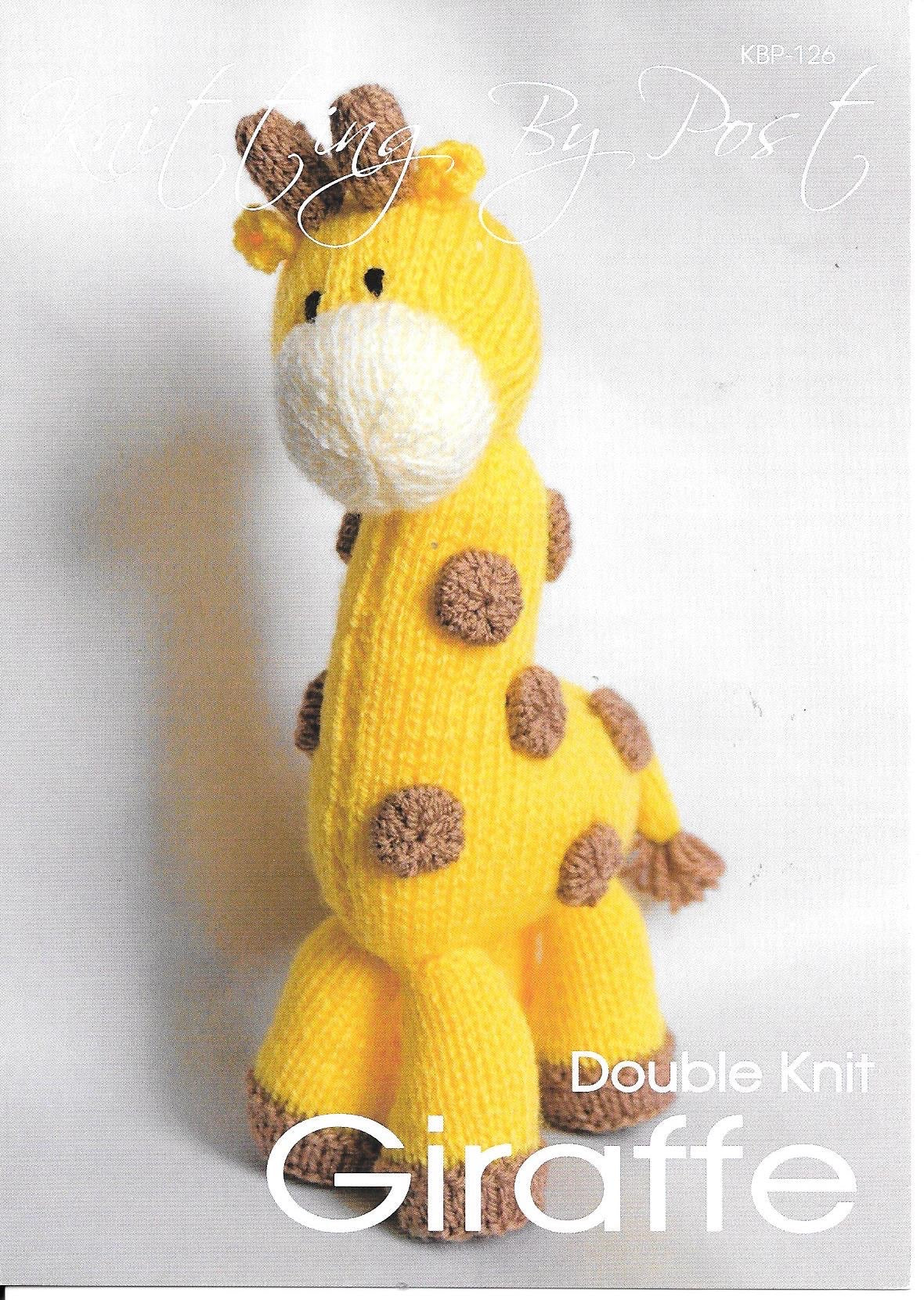 126 KBP126 Giraffe toy in dk knitting pattern