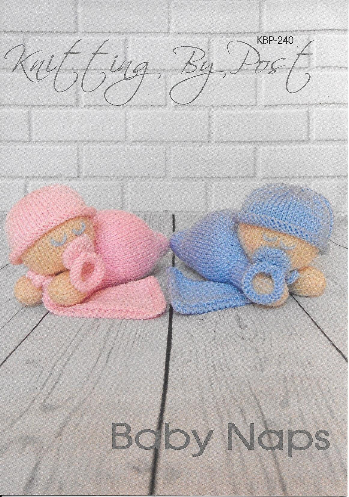 KBP-240 Baby Naps toy in DK knitting pattern