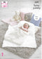 King Cole 5309 Funny Yummy Cot Blanket, Pram Cover, Sleeping Bag & Cushion Knitting pattern