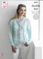 5379 King Cole Calypso Dk Ladies Cardigan and Sweater Knitting Pattern