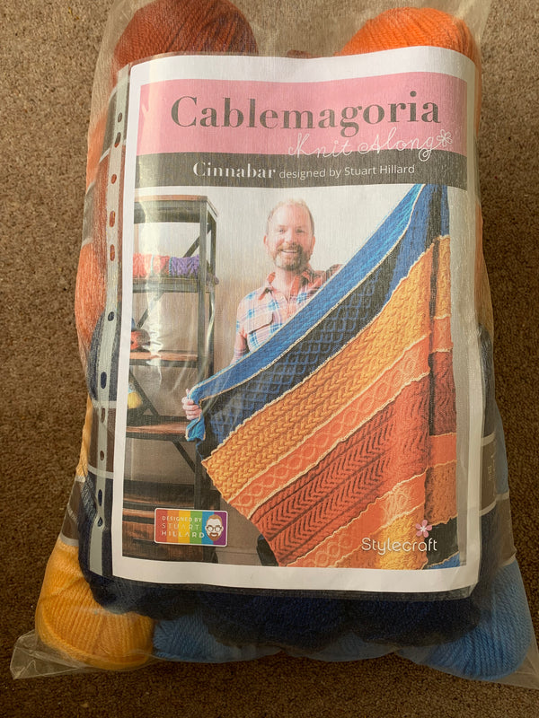 Cablemagoria Knit Along - Cinnabar
