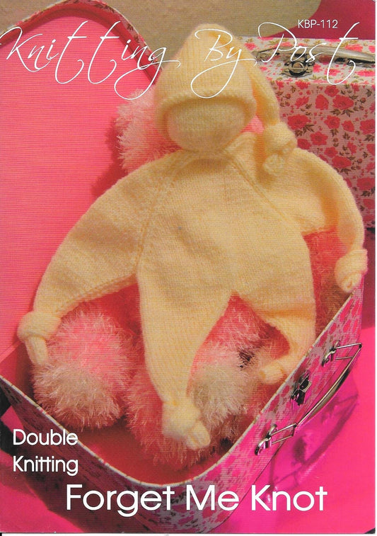KBP-112 Forget Me Knot Toy in DK Knitting Pattern